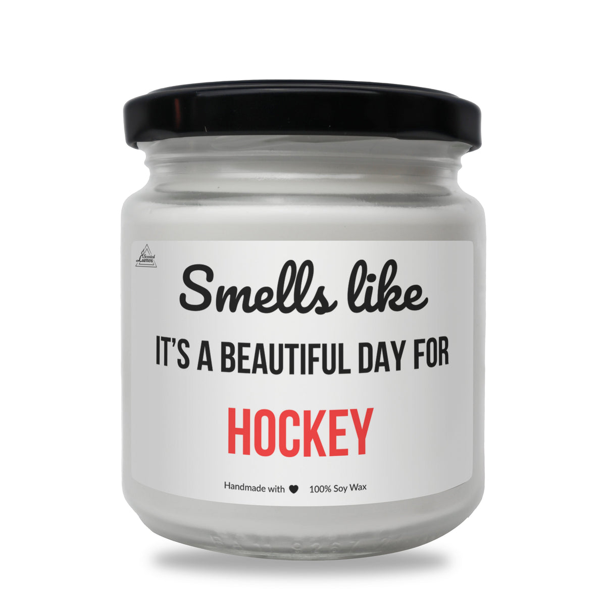 Smells like beautiful day for Hockey Scented Soy Candle