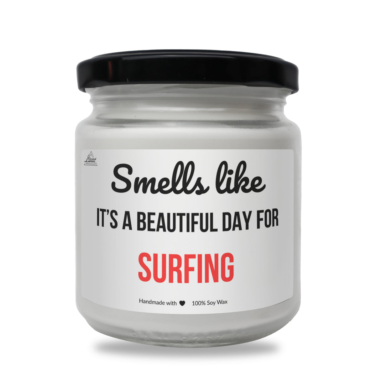 Smells like beautiful day for Surfing Scented Soy Candle