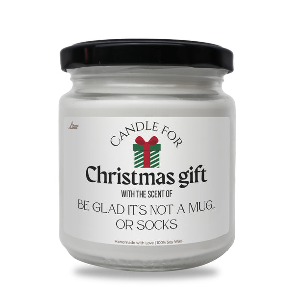 Candle for Christmas gift Scented Soy Candle