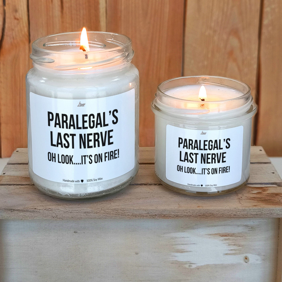 Paralegal’s last nerve Scented Soy Candle