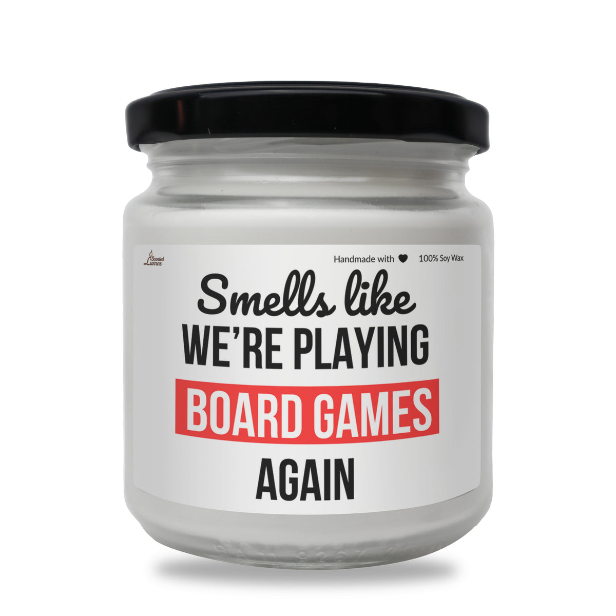 We are playing board games again Scented Soy Candle