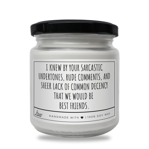 We would be best friends Scented Soy Candle