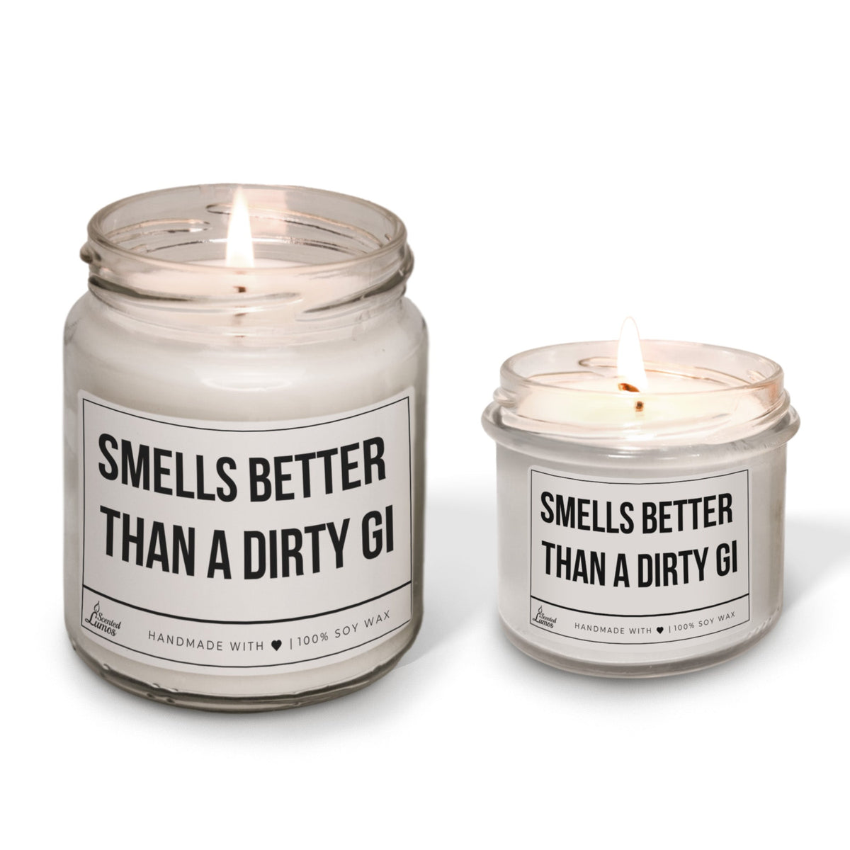 Smells better than a dirty GI Scented Soy Candle