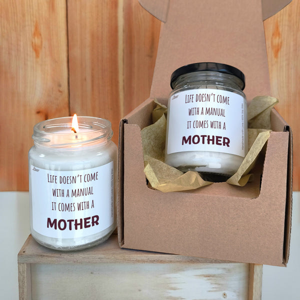 Life doesn’t come with a manual Scented Soy Candle