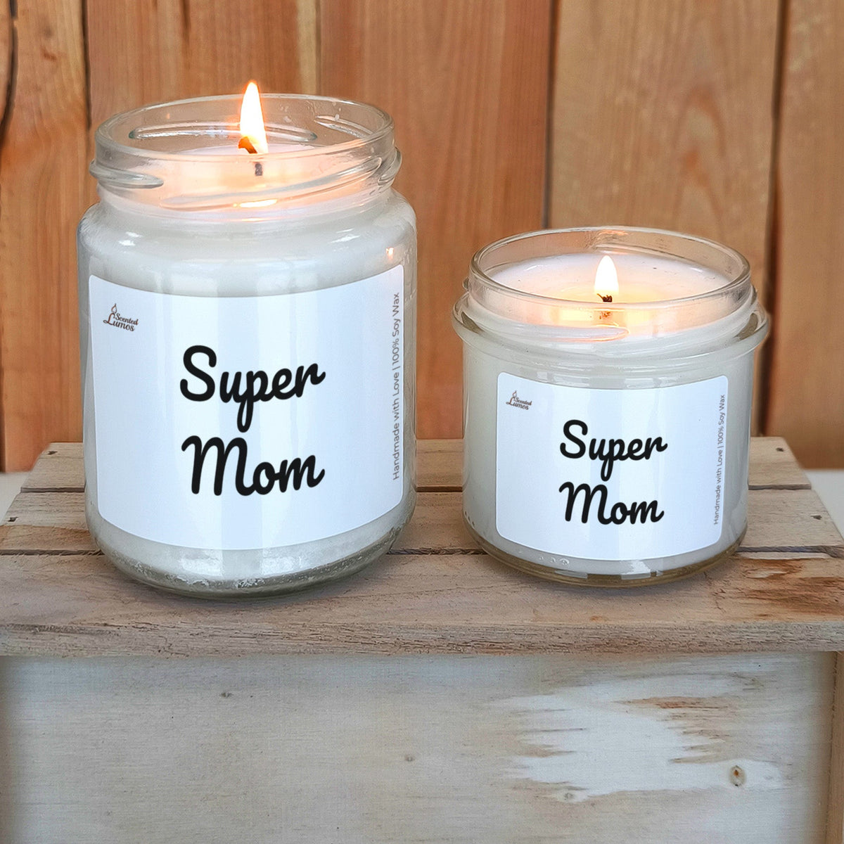 Super Mom Scented Soy Candle