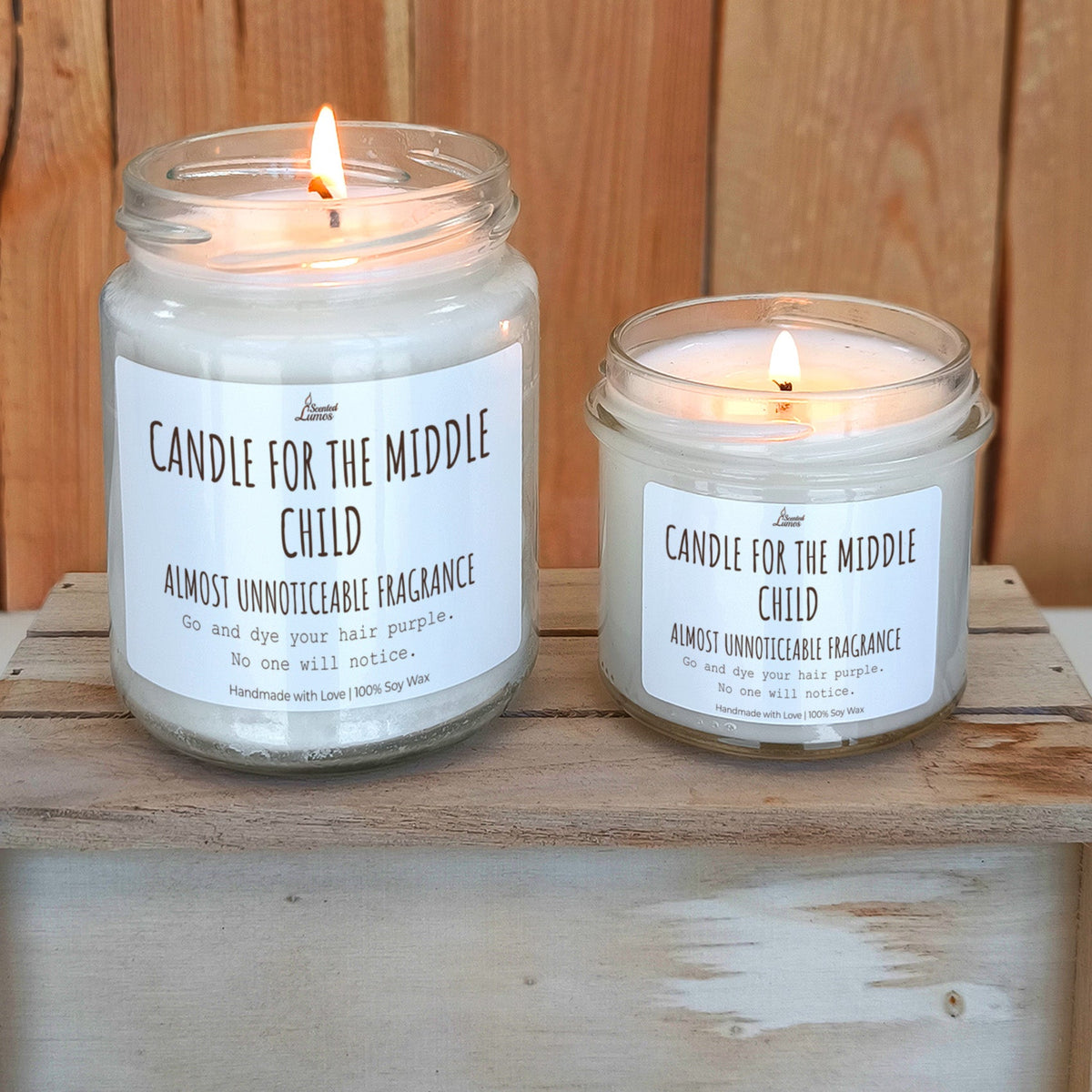 Candle for the middle child Scented Soy Candle