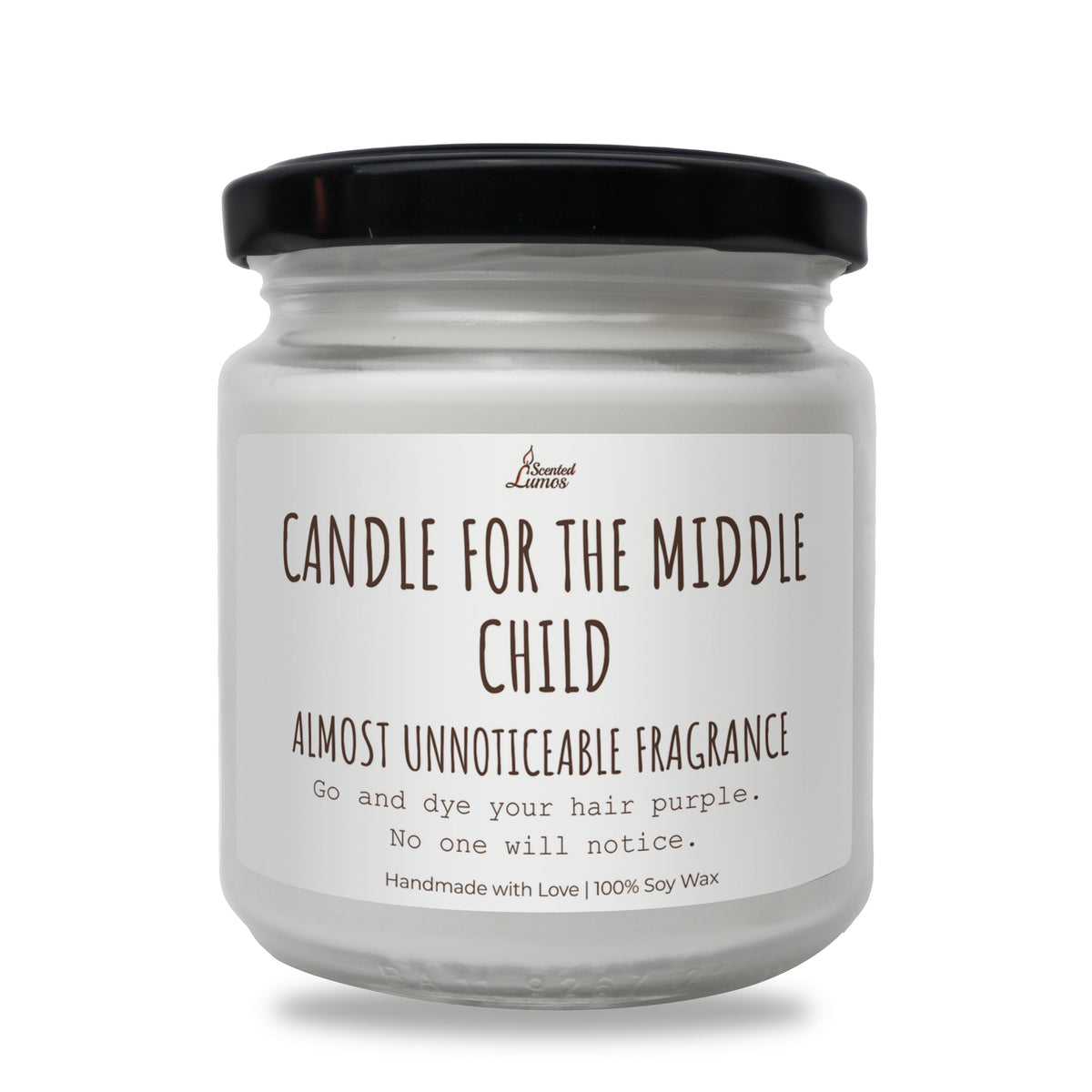 Candle for the middle child Scented Soy Candle