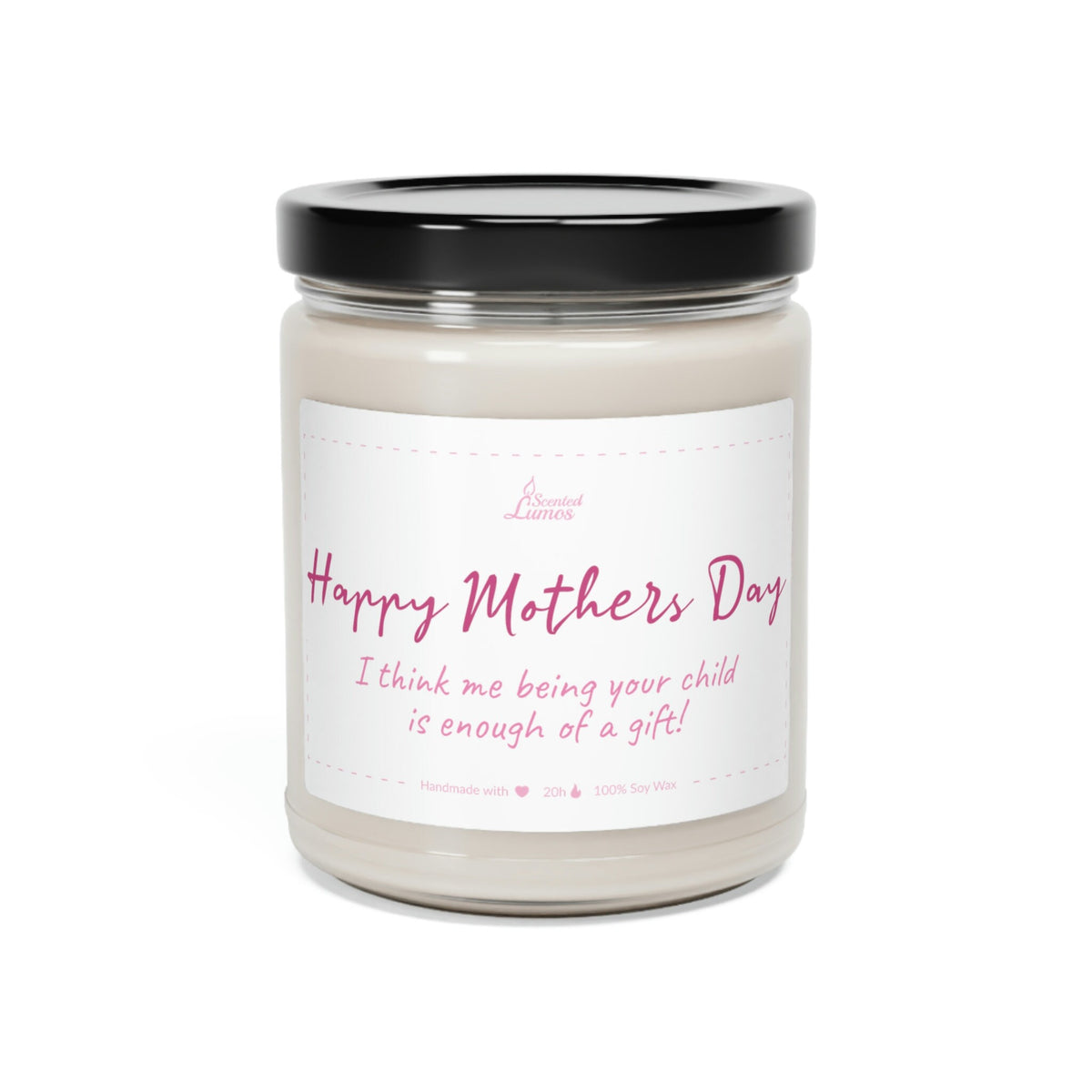 Thanks for helping me grow Scented Soy Candle