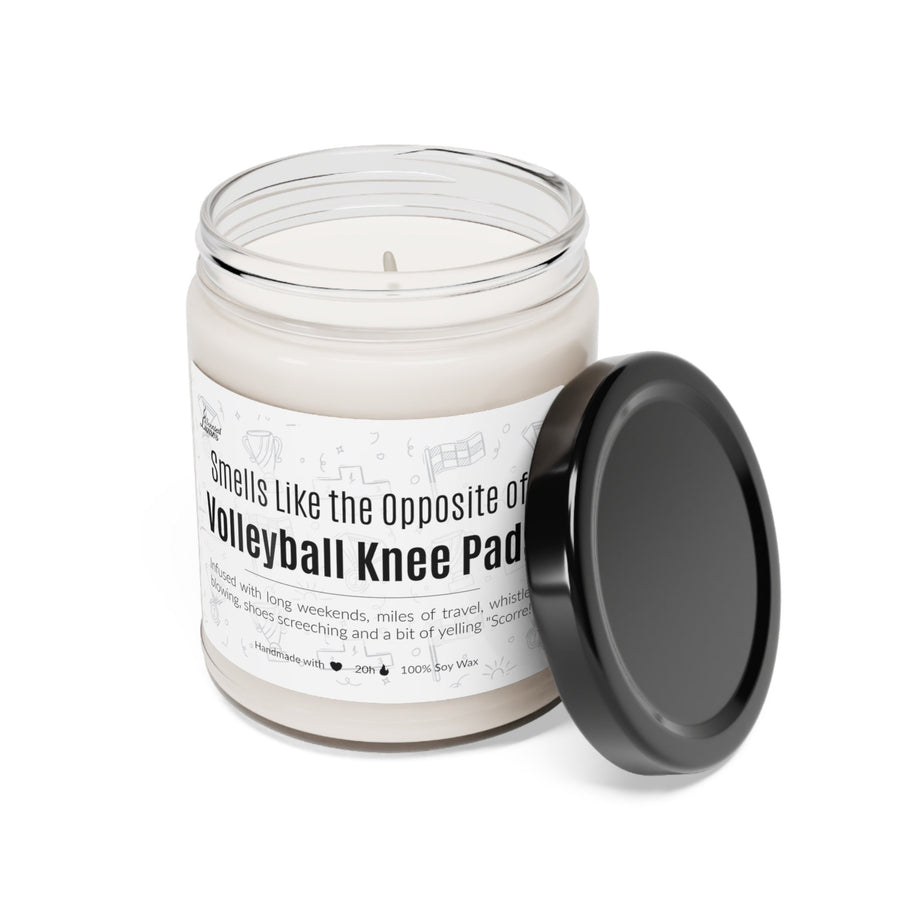 Smells like the Opposite of Volleyball Knee Pads Scented Soy Candle