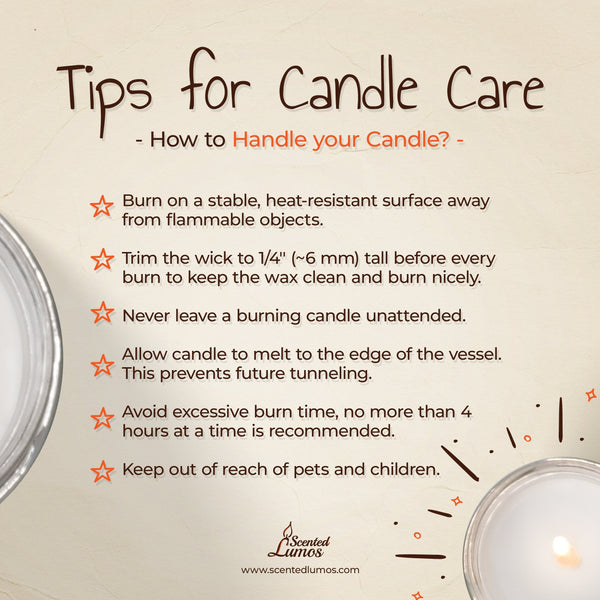 The calming scent of a finished residency Scented Soy Candle