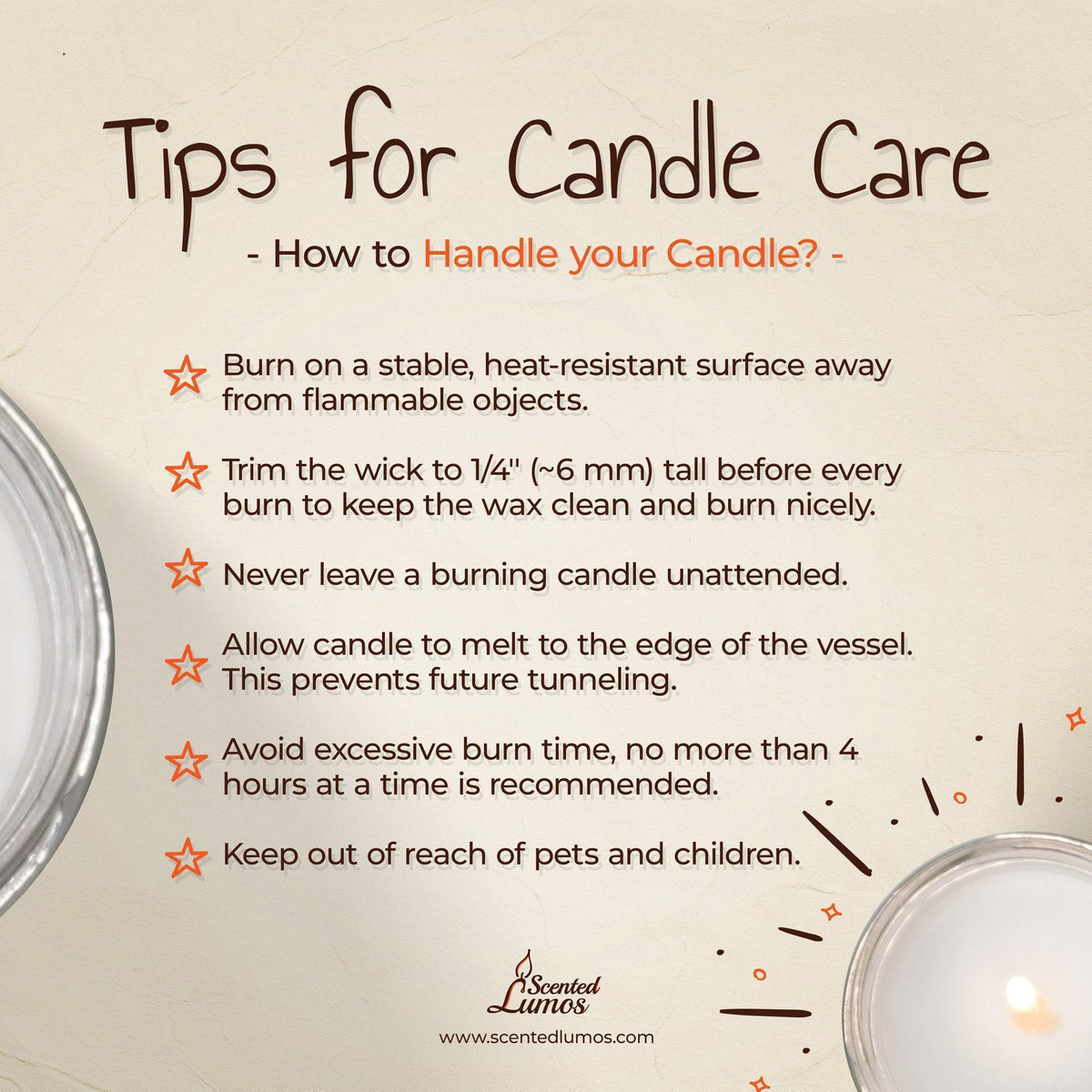 Candle for Pisces Scented Soy Candle