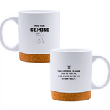 Mug for Gemini: two coffees, please. One is for me, the other is for my other 